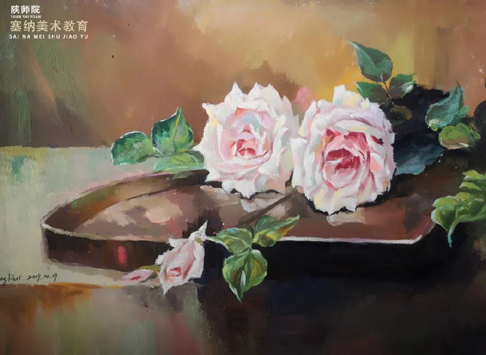 塞纳艺考学员作品-花朵